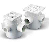 Pileta de patio 5 entradas, d40, salida 63