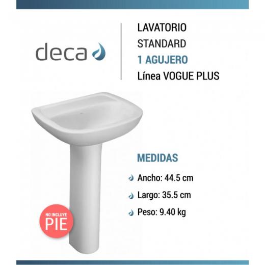 Lavatorio Vogue Plus