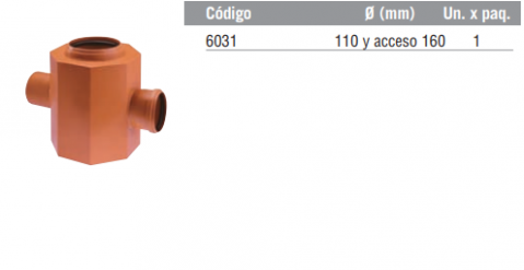 Pileta de Patio Octogonal con sifón desm M-H